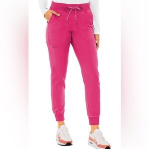 Med couture pink jogger scrub pants